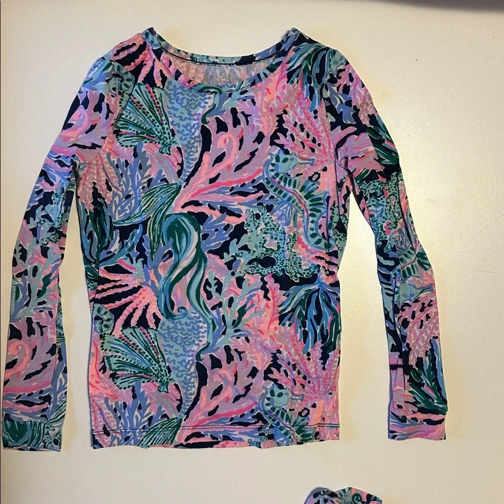 Lilly Pulitzer Sammy Pajama Set size 8